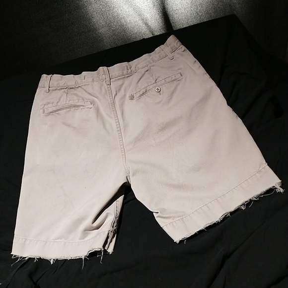 Martin + Osa Size 36 Distressed Chino Shorts - Picture 3 of 7
